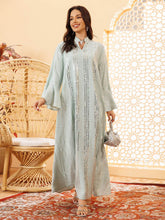 Elegant Beaded Embroidered Kaftan